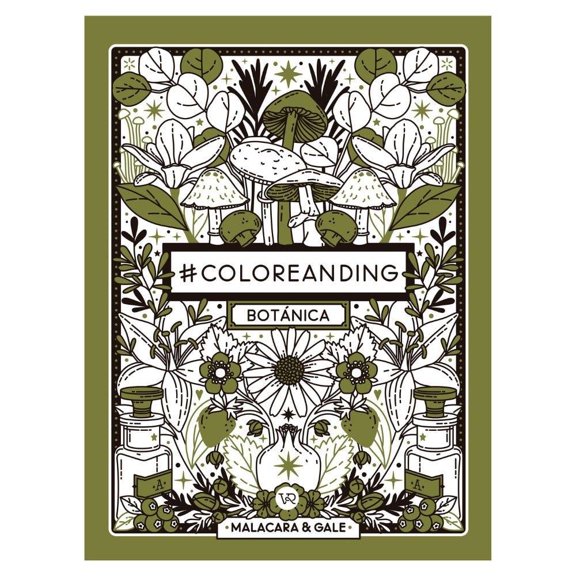 #Coloreanding Bótanica VR Editoras Malacara y Gale