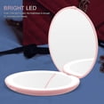 thumbnail image 4 of Miroir Compact Éclairé avec Grossissement, 4 of 5