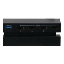 5-Port USB Hub for PS4/PS5, High-Speed USB 3.0 Charger Hub with 4 USB 2.0 Ports, Controller Charging Station Splitter Expansion Adapter for Gaming Consoles