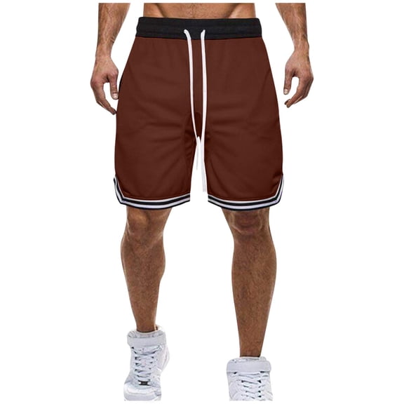 lmcalzta Plus Size Basketball Shorts for Men Stretch Lightweight Breathable Gym Shorts Drawstring Athletic Shorts