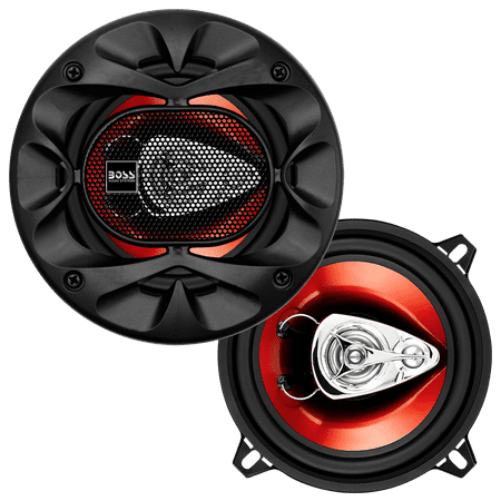 Boss CH5530 5.25” 3-way Coaxial Car Speakers 450W Peak (225W RMS) + NVX SDSK2 Sound Damping