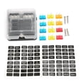 thumbnail image 2 of 6 Way Fuse Box Car Boat Power Distribution Blade Fuse Holder Block Panel 12V‑32V, 2 of 14