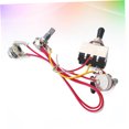 thumbnail image 4 of OULII Toggle 1T1V Para Guitarra Con 1 Volumen 1 Tono Y Switch Metálico Duradero Multi Color, 4 of 8