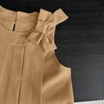 thumbnail image 4 of CAUYDY Toddler Baby Girls Summer Clothes Short Sleeves T-Shirt Tops + Shorts Cute Outfits Set For Kids 3t 4t 5t 6t 7t Daily School Activities (Sizes 3-4 Years,F02-Khaki), 4 of 7