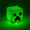 thumbnail image 4 of Luz de Computadora Paladone Minecraft Creeper Verde con Sonidos Oficiales para Niños, 4 of 7