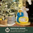 thumbnail image 3 of Fraser Hill Farm 32 in Holiday Blow Mold Nativity, FFBM-1NAT-MLT, 3 of 10