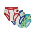 thumbnail image 2 of Sesame Street Little Boys' Toddler "Character Medley" 3-Pack Briefs (Sizes 2T - 4T) - red/multi, 4t, 2 of 4