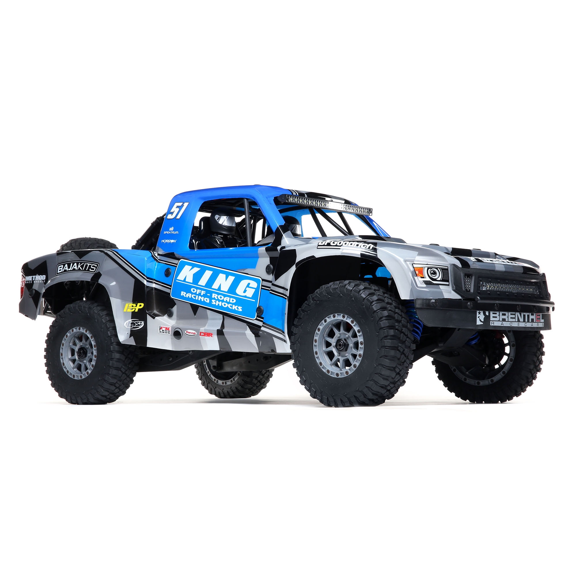 Losi RC Truck 1/6 Super Baja Rey 2.0 4 Wheel Drive Brushless Desert Truck RTR Battery and Charger Not Included King Shocks LOS05021T2 Trucks Electric RTR Other