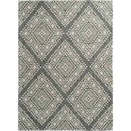 Better Homes & Gardens Madrigal Diamond Indoor/Outdor Area Rug, Multiple Sizes