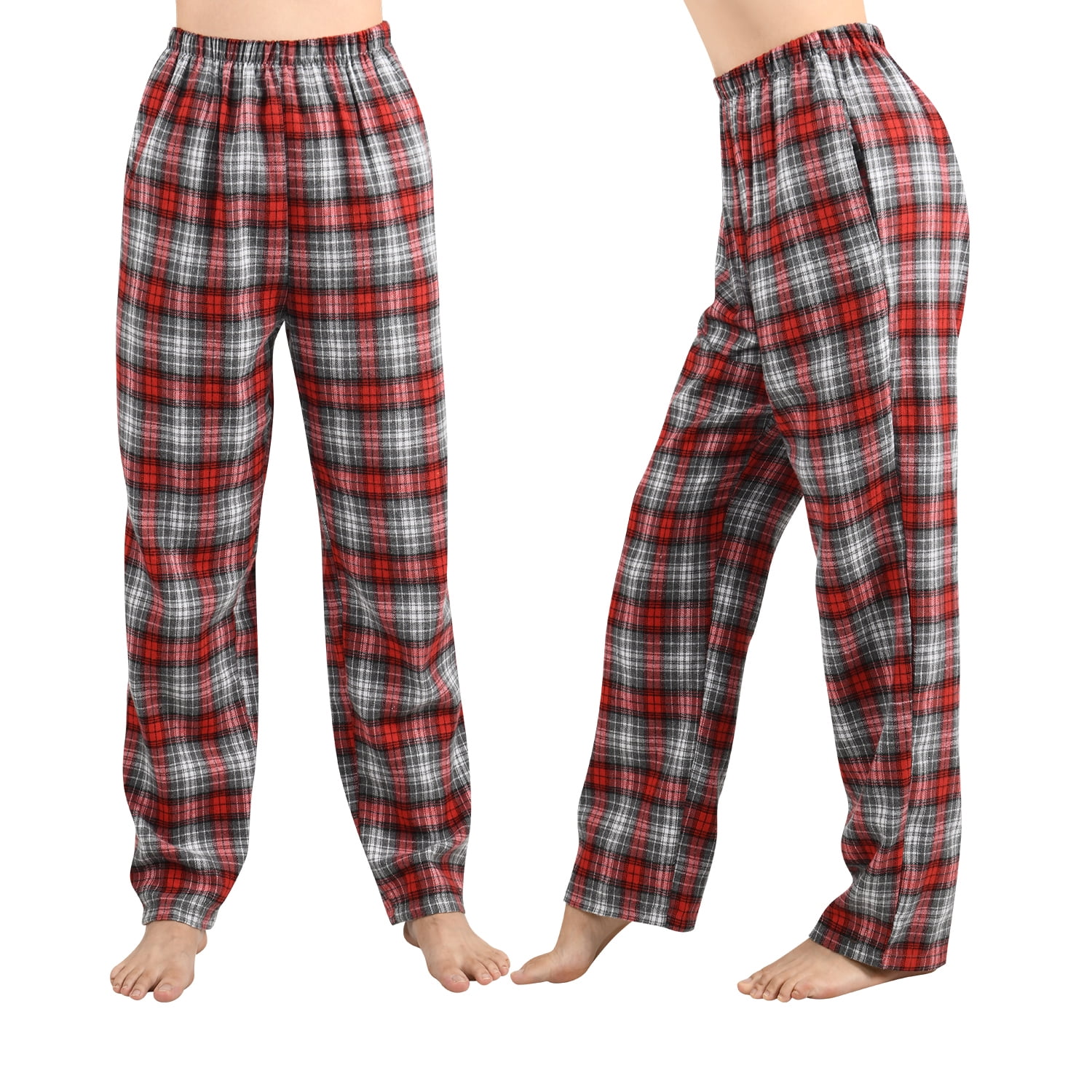Lochas Women Flannel Pajama Pants Fleece Sleep Bottoms Xmas