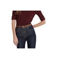 thumbnail image 3 of Ralph Lauren Women's Stretch Cotton Boatneck Top Red Size Petite Medium, 3 of 3