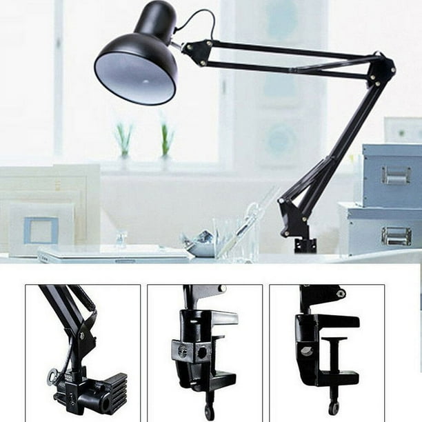 Adjustable Swing Arm Light Drafting Design Office Studio C-Clamp