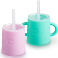 thumbnail image 1 of Vaso de entrenamiento de silicona PopYum PSC332 160 ml, pack de 2, 1 of 8