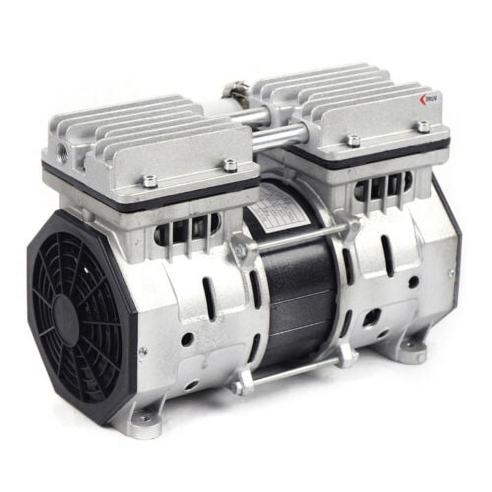 Oilless Vacuum Pump | Industrial Oil-Free Piston Vacuum Pump W/Filter BEST SELL