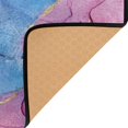 thumbnail image 3 of Yayeee Area Rugs for Living Room 5.2'x4' Non Slip Washable Bedroom Floor Carpet, Watercolor Blue Marble Pattern, 3 of 5