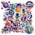 thumbnail image 3 of 35pcs-50pcs Kids Stickers Astronaut Decals Alien Graffiti Rocket Stickers Spaceship Stickers for Phone Laptop Guitar, 3 of 9