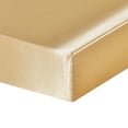 thumbnail image 3 of Extra Soft Satin Silky Fitted Sheet Deep Pocket Bottom Sheet 1000 Thread Count, 3 of 16