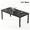 Black, variant on 71" Industrial Dining Table for 4-6 People, Rectangular Wood Table with Metal Legs, Mortise Tenon, Rounded Corners for Dining Room Home Office - Black + Retro