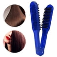 thumbnail image 3 of Peine De Madera Contrachapada Para Alisar El Cabello Con Diseño De Cepillo Doble Para Cabello Suave Y Liso, Peine Antiestático Para Un Estilo De Cabello Exquisito Con Resistencia, 3 of 7