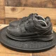 thumbnail image 5 of NEW BALANCE 576 HOOK AND LOOP MENS ATHLETIC SHOES BLACK LEATHER LOW SIZE 9.5EEEE, 5 of 5