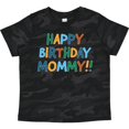 thumbnail image 3 of Inktastic Happy Birthday Mommy Boys or Girls Toddler T-Shirt, 3 of 5