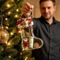 thumbnail image 4 of LEFXSMR Transparent Christmas Stockings, 3.93" Embossed Hanging Christmas Stocking, Stockings Christmas Decorations for Party Supplies Kids Gifts, 4 of 6