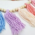 thumbnail image 3 of Rainbow Tassel Garland for Classroom Decor Boho Tassel Garland Wall Hanging Colorful Tassel Banner with Wood Beads for Fiesta Birthday Party Nursery Classroom Home Decor, 3 of 5