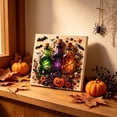 thumbnail image 2 of Halloween Handmade Pearl Painting Kit 7.9x7.9 inch Point Drill & Pearl Art for Beginners Fall Home Decoration Seasonal Party Activity & Handmade Gift by MPOISVA, 2 of 8