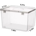 thumbnail image 3 of FIGT-2Pcs Bread Storage Containers, 4 Liter Plastic Bread Box for Kitchen Countertop, Bread Keeper with Airtight Lid, Bread Storage Loaf Container, Bread Keeper For Homemade Bread and Bakery Loaf【58】, 3 of 6