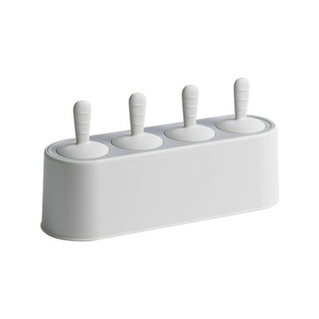 

Silicone Popsicles Maker Ice Cream Tray DIY Food Yogurt Icebox Gray