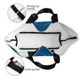 thumbnail image 5 of ZICANCN Blue Dream Swirl Tote Bag , Grocery Bags Reusable Shopping Bags with Handles Durable Foldable Washable for Women Men, 5 of 8