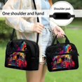thumbnail image 5 of HUIACONG Lunch Bag with Colorful Fire Truck, Insulated Lunch Tote with Durable Aluminum Film Material, Reusable for Daily Camping and Travel, 5 of 10