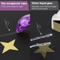 thumbnail image 2 of Scrapbook Tape, 8 Pack Double Sided Tape Roller for Crafts, Adhesive Glue Runner Scrapbooking Supplies Journaling  Office Supplies for Adults, 0.3IN x 26FT, 2 of 6