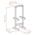 thumbnail image 3 of Winsome Darryl Ensemble de 5 tables à collation surdimensionnées, noyer, 3 of 9