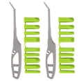 thumbnail image 1 of Lefu 2 Pcs Outils de Calfeutrage en Silicone 9 en 1 Outil de Lissage Réutilisable Accessoires d'Outils à Grand Volume, 1 of 10