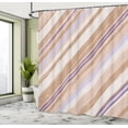 thumbnail image 4 of Ambesonne Vintage Shower Curtain, Old Aged Design Grunge Back, 69"Wx75"L, Pale Lavender, 4 of 4