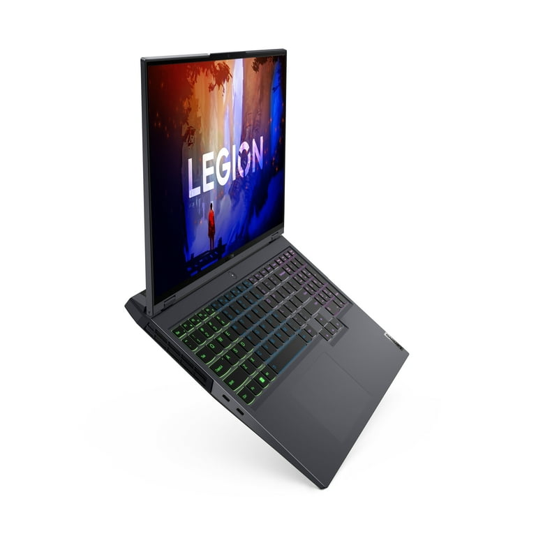 Lenovo Legion 5 Pro 16 Laptop, AMD Ryzen 7 6800H, NVIDIA GeForce RTX 3060,  16GB RAM, 512GB SSD, Windows 11 Home, Storm Gray, 82RG0005US 