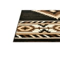 thumbnail image 3 of HR HANDCRAFT RUGS HR Southwestern Rugs for Cabin Tribal Medallion Carpet for Livingroom Black - 7'8" X 10', 3 of 5
