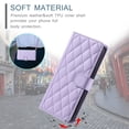 thumbnail image 3 of Decase for iPhone 15 Case Wallet with Card Holder for Women Man,Elegant Style Protective Leather Stand Cover Magnetic Clasp Crossbody Strap & Wristband,for iPhone 15- purple, 3 of 6