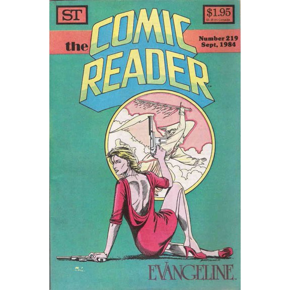 Comic Reader, The #219 VF ; Street Enterprises Comic Book