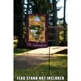 thumbnail image 2 of Toland Home Garden Lakeside Welcome-Welcome to the Adirondacks Lake Welcome Flag Double Sided 12x18 Inch, 2 of 5