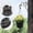 A001- Multicolor, variant on Orchid PotswithHoles, Plastic Plant Pots, S HooksforHanging, 6inPlastic Planters, Indoor Gardening, Random Black Hooks, 1 Pc Set