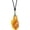 Orange, variant on Men's Agate Simple Dainty Cute Goldfish Koi Carp Fish Gemstone Lucky Amulet Pendant Necklace a Fish Leaping Over The Dragon Gate