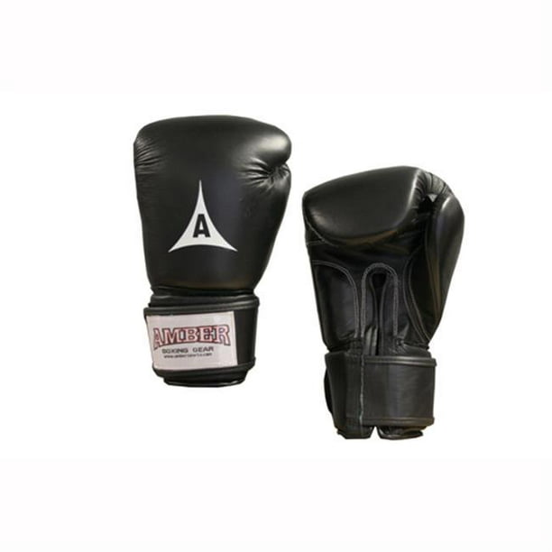 Amber Sporting Goods ABOXTHAI-16-B Gants de Kickboxing Professionnels de Muay Thai