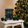 thumbnail image 3 of YingYouFu Christmas Ball Ornaments Set, 24PC Shatterproof Christmas Tree Decorations Ball Ornaments , Elegant Hanging Ornaments for Xmas Trees Party Holiday Decor Gift, 3 of 7