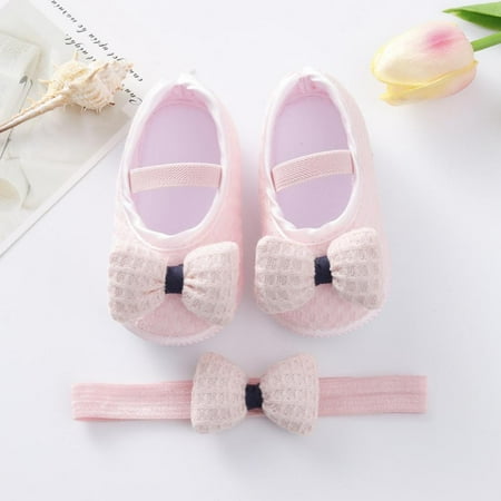 

Princess Shoes Fashion Design Baby Girl Shoes 0-12M Buckle Design Lovely