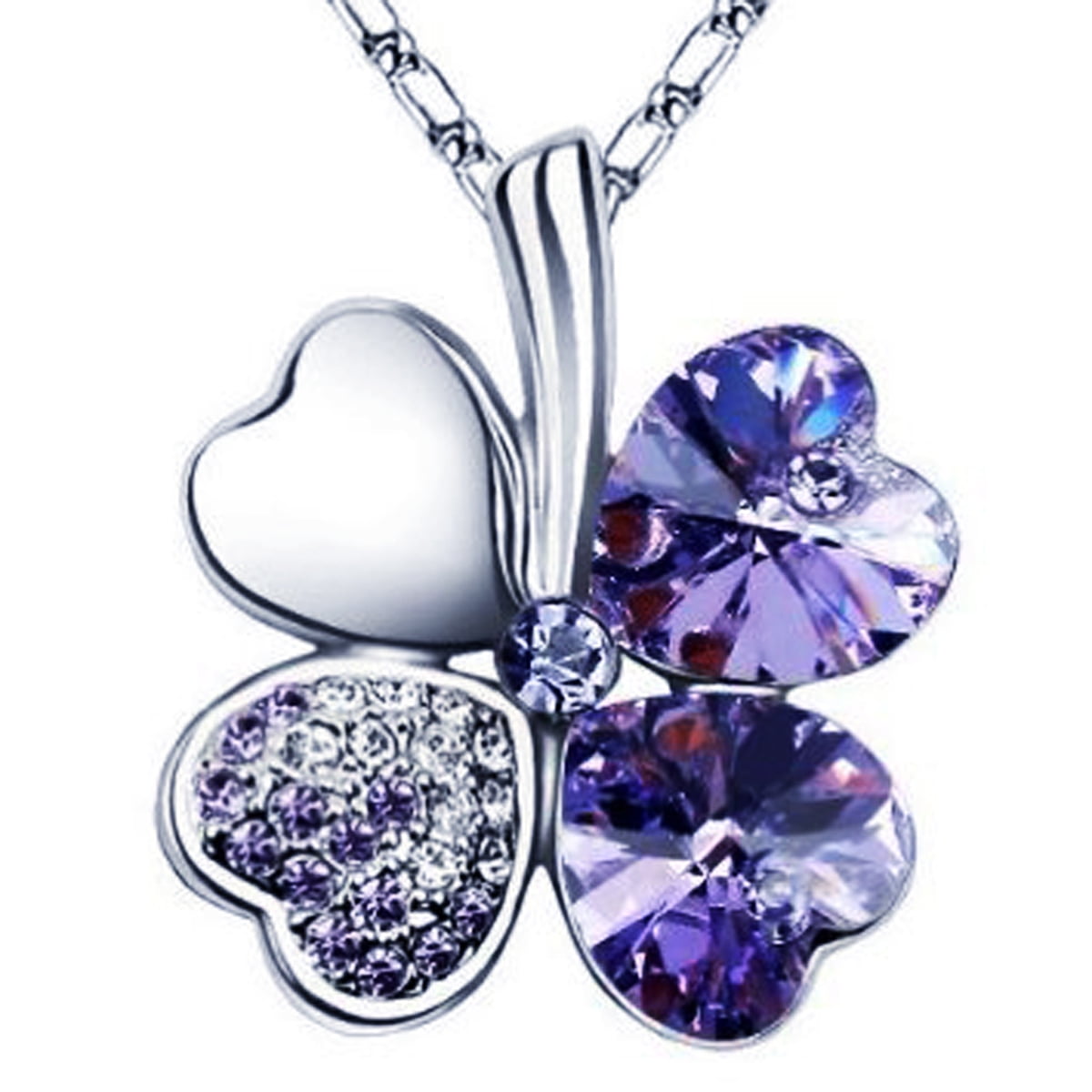4 Leaf Clover Necklace – Violet Victoria