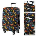 thumbnail image 5 of Colorful Dinosaurs Astronauts Planets Pattern Luggage Cover Fashion Suitcase Cover Baggage Covers Fit 25-28 Inch Luggage (Go Travel), 5 of 5