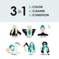 thumbnail image 3 of Keracolor Semi Permanent Hair Dye 3 in 1 Clenditioner, Teal, 12 fl oz, 3 of 6