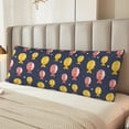 thumbnail image 2 of Balery Cute Puffer Fish Funda Protectora para Almohada Corporal de Algodón Hipoalergénico con Cierre(55 x 21 pulgadas), Almohadas No Incluidas, 2 of 7